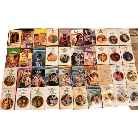 harlequin Other - Harlequin Vintage Lot of 40, Vintage 70s 80s Romance Books Novels VTG Historical